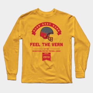 Feel the Vern Helmet Tee Long Sleeve T-Shirt